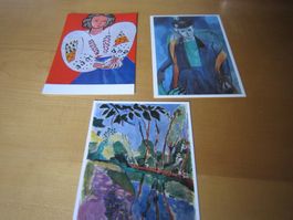 No 10 schöne Postkarte HENRI MATISSE AB NUR 75 RP
