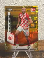 LUDOVIC AJORQUE 2023 TOPPS CHROME BUNDESLIGA GOLD REFRACTOR