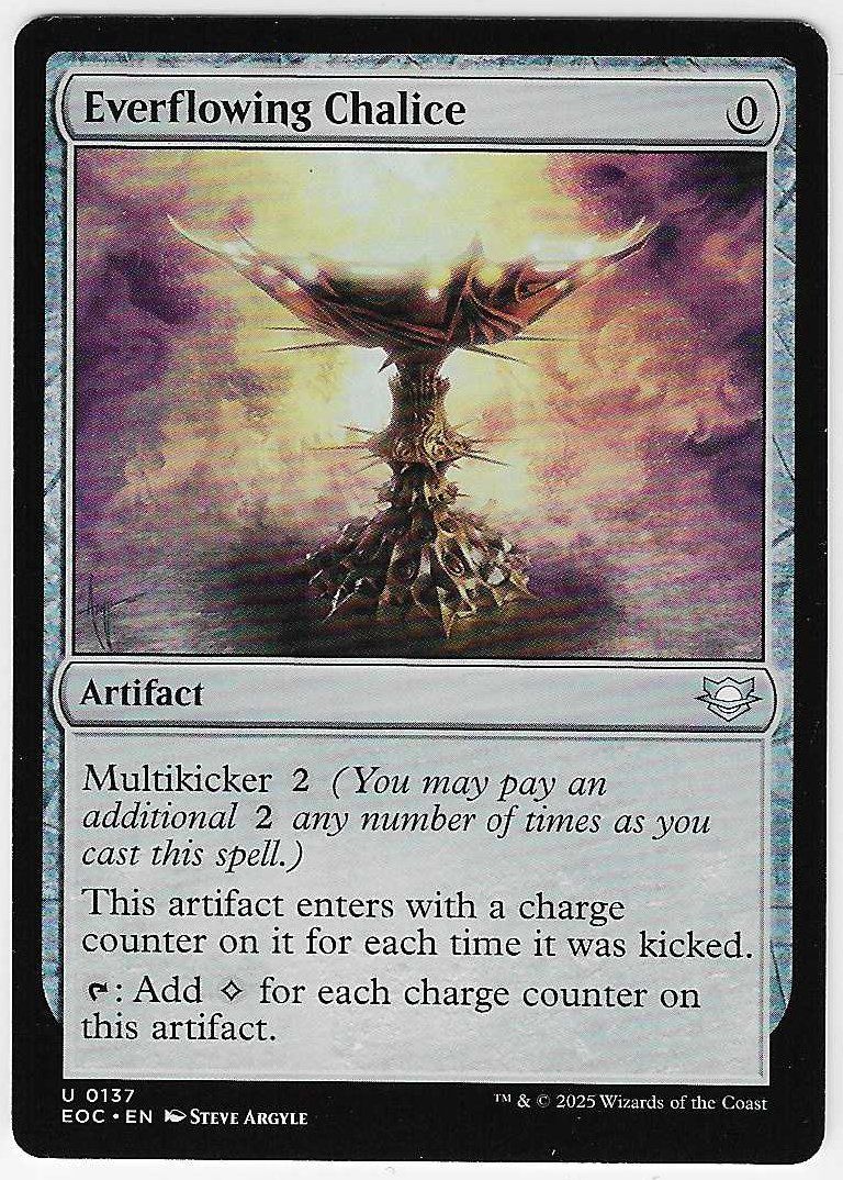 Magic The Gathering Sammelbilder & Trading cards: [MTG] Everflowing Chalice [en] – Gebraucht aus Nyon von LucidumMTG