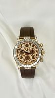 Rolex Daytona Or Rose Oysterflex Diamants
