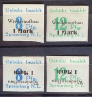 SPREMBERG 1946: Wiederaufbau (III), mit kopfst. Aufdr. */**