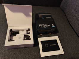 Samsung Portable SSD T7 Touch 2TB, Neu