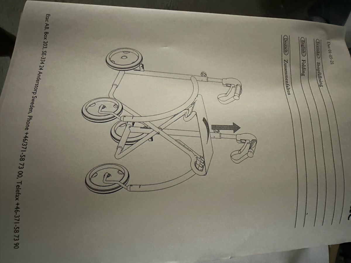 Aides à la marche: Rollator von Tango  – Neuf avec emballage d'origine à Bützberg par Chisco 2