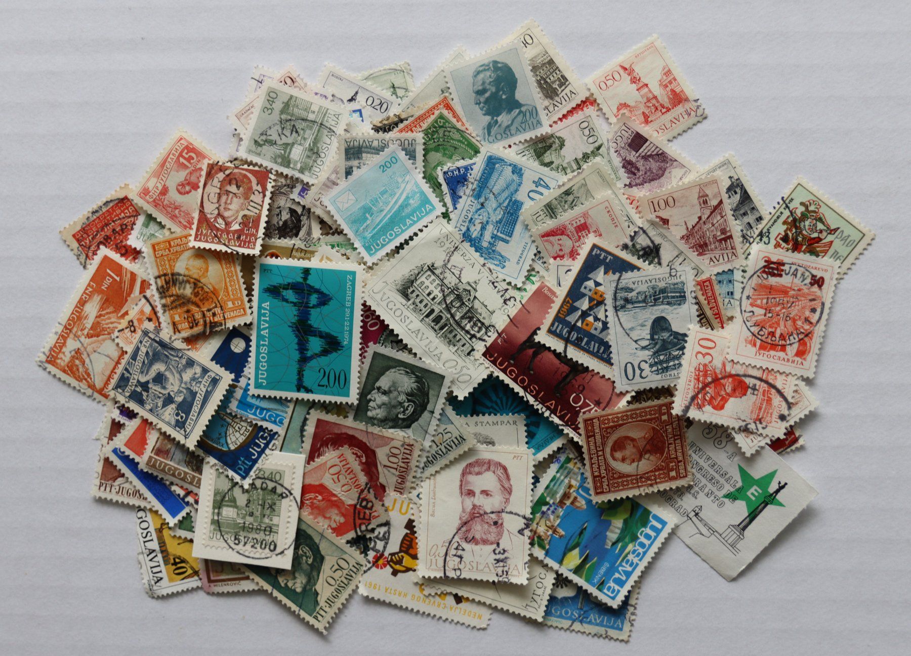 Tutti i francobolli: Briefmarken Jugoslawien – Usato da Oberentfelden venduto da lakipul 3