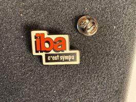Pin's vintage "iba c'est sympa"