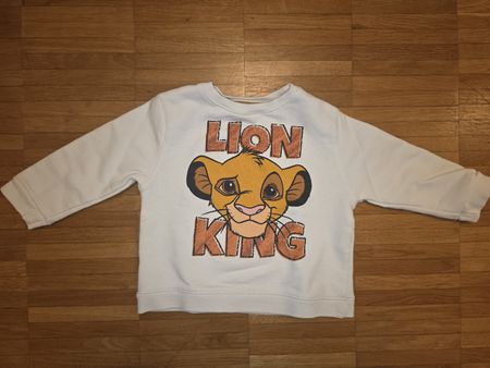 Simba König der Löwen Pullover, Grösse 80, Top Zustand!