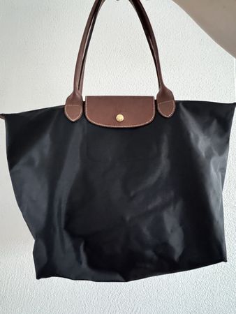 Longchamp Black Nylon Travel Bag - Great Condition!