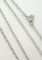 Silber 925 Klassiches Design Erbskette (70 cm) - NEU