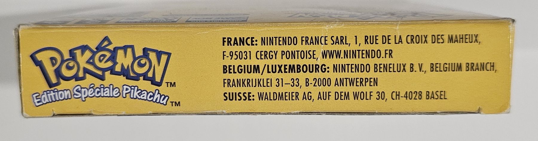 Pokémon Spiele: pokemon version jaune pikachu en boite complet FR  – Gebraucht aus Pully von RandomZero 7