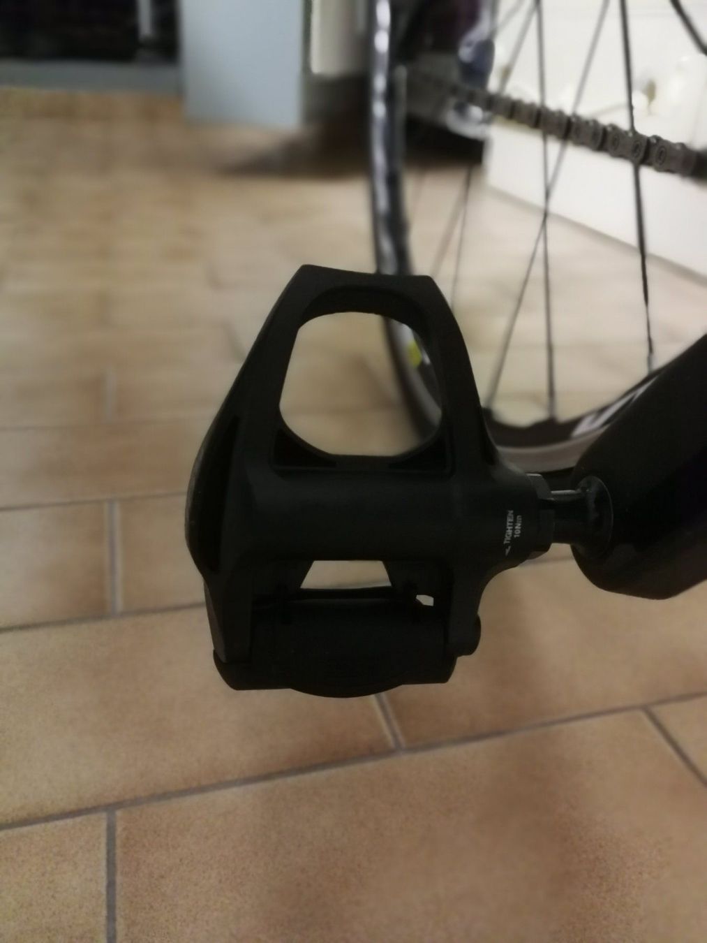 Shimano Pezzi di ricambio: Shimano carbon pedalen PD 5800 – Usato da Bosco Luganese venduto da pagnamen 3