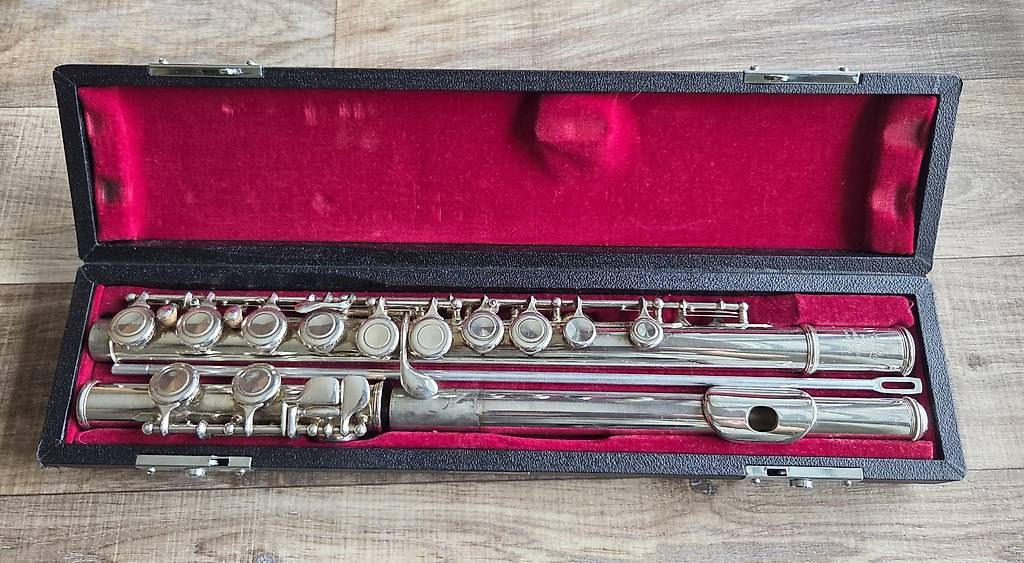 Strumenti musicali: Querflöte Hernals S-110 (versilbert) inkl. Koffer – Usato da Sennhof venduto da lil_2sy5 2