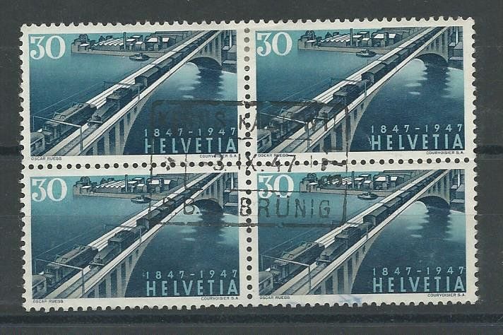 Tutti i francobolli: 1947 Nr. 280 gest. – Usato da Basel venduto da Melphi