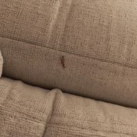 Sofa Beige 3-Seater fabric good condition