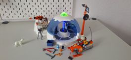 Arktis Forschungsstation 9055 mit Eisbär und Zubehör