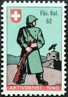Soldatenmarke 2.WK, Füsilier Bat 52, Wi Inf 384