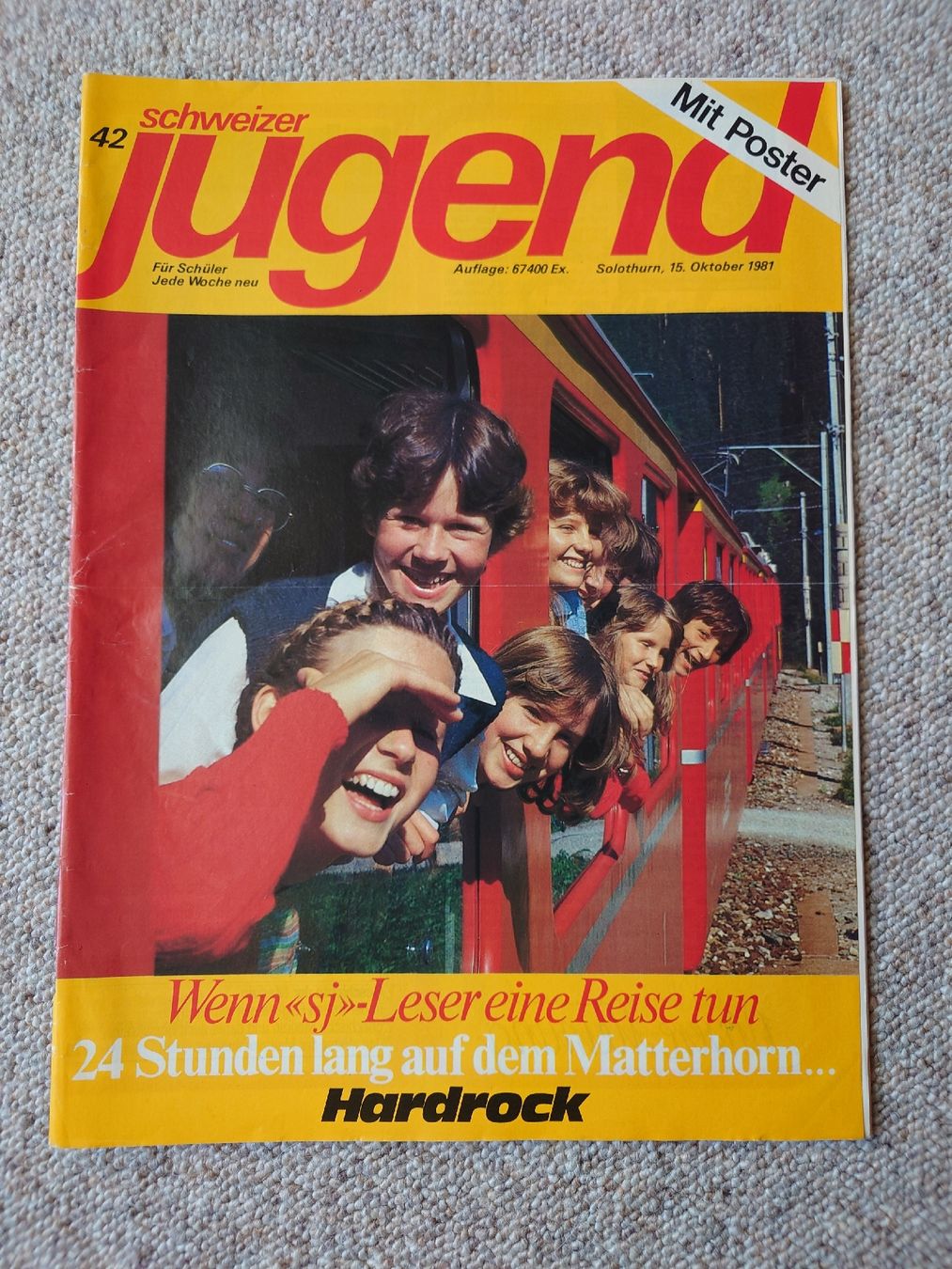 Zeitschriften & Magazine: Heft "Schweizer Jugend" 42/81 – Gebraucht aus Münchwilen TG von