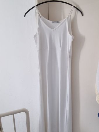 Kleid, mit feinen Träger Gr.M weiss