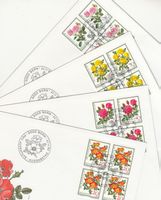 SBK J261 - J264 im 4er-Block FDC