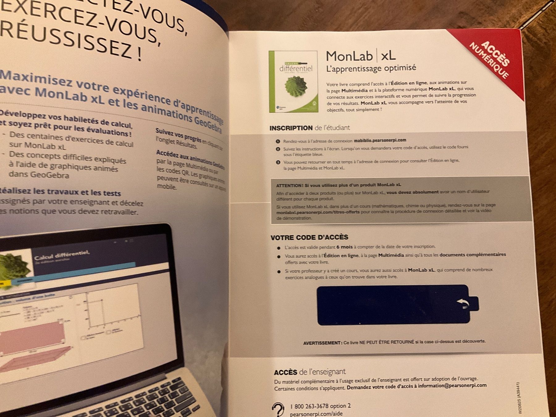 Livres: Livre Calcul différentiel 2e édition Pearson – D'occasion à Avenches par Lactobacille 1