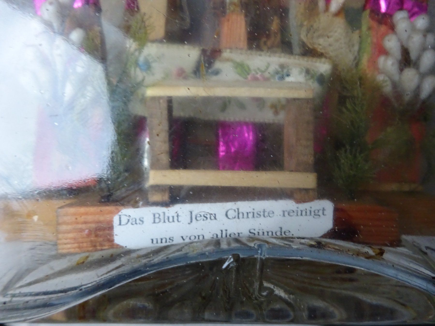 Dipinti: Klosterarbeit Flasche Altar Reliquie – Usato da Esslingen venduto da eintagammeer 5