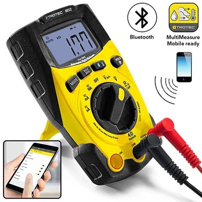 Misurare: Trotec BE52 True-RMS-Multimeter - T3510205252 – Nuovo e nell'imballaggio originale da Opfikon venduto da melipanter 1