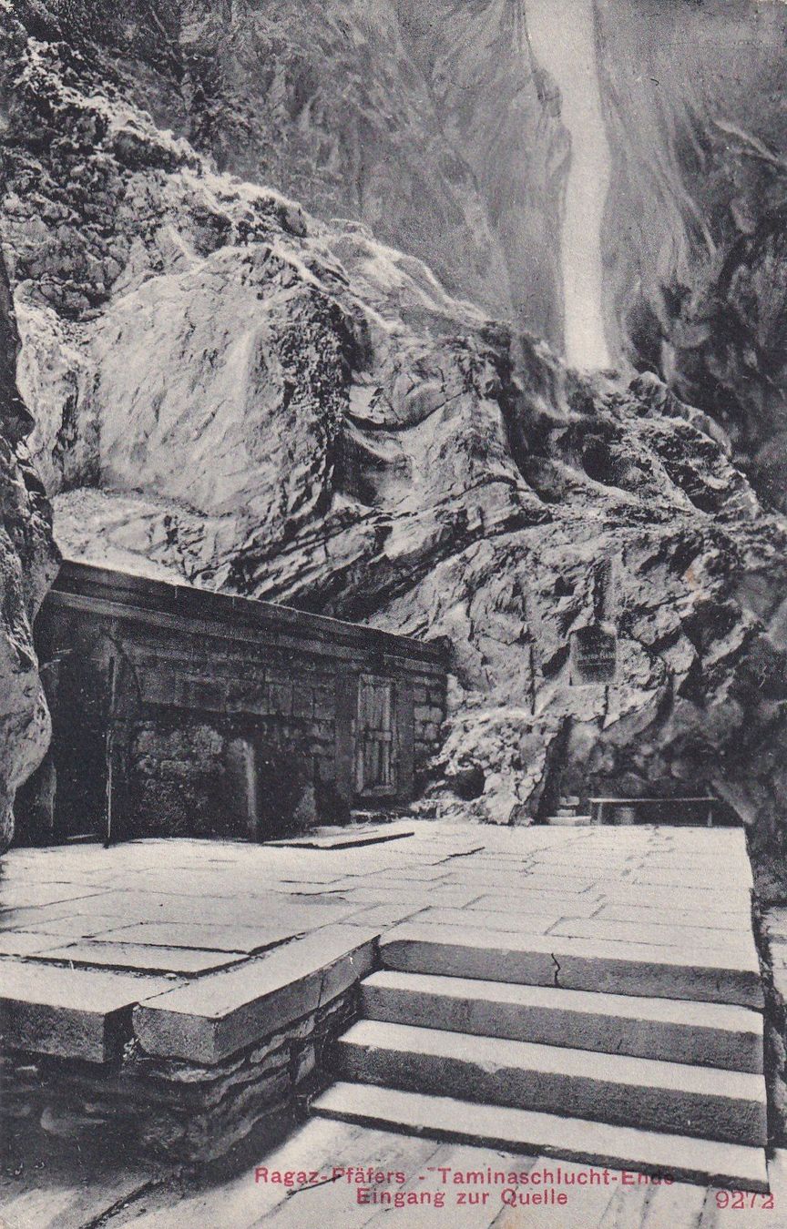 Cartoline postali: Ragaz - Pfäfers Taminaschlucht – Usato da Cormoret venduto da Pascalll2001