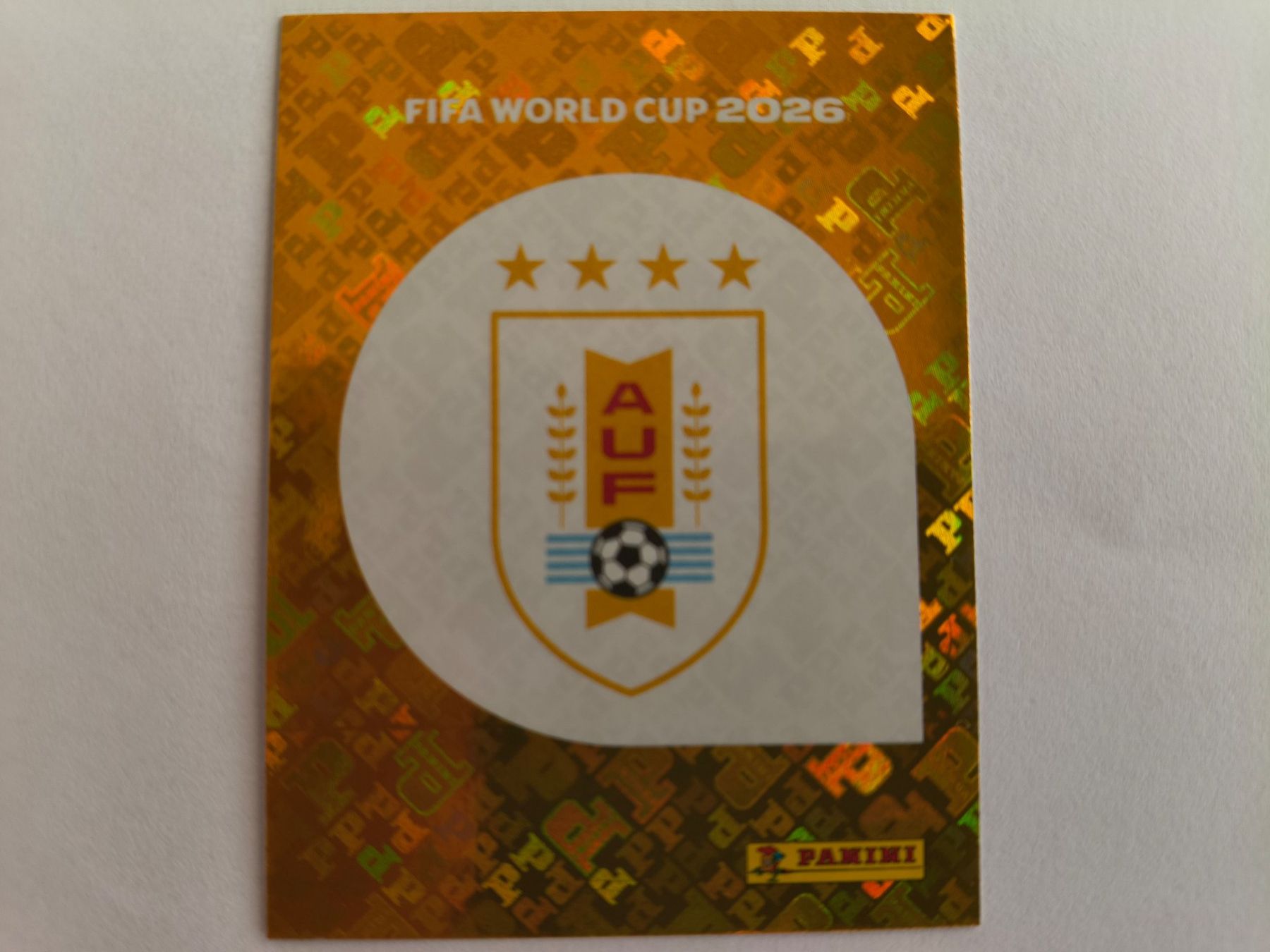 Panini Carte collezionabili: W Cup 2026 Uruguay N° 1 – Nuovo (secondo la descrizione) da Fontainemelon venduto da cathare67