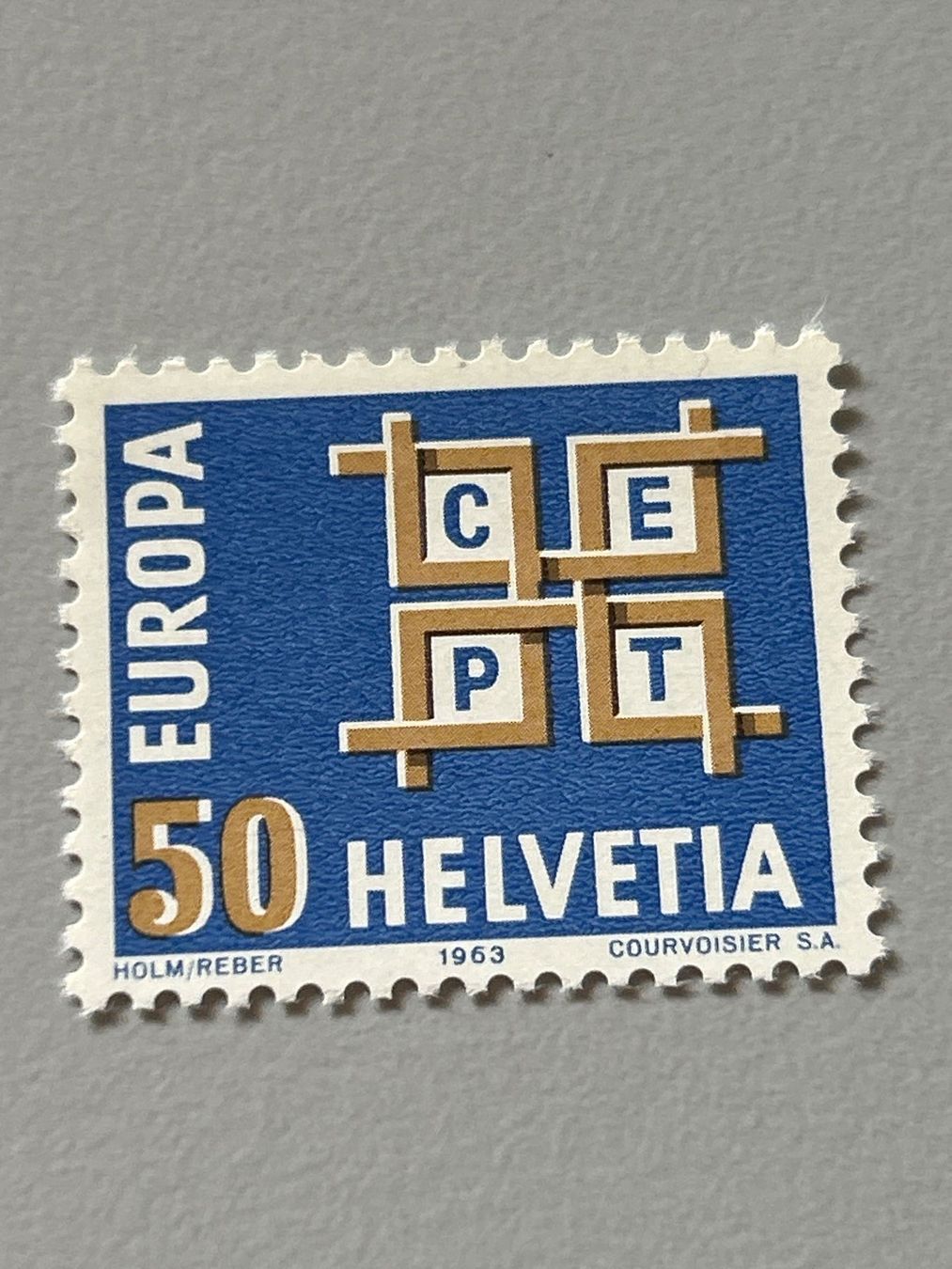 Tous les timbres: Briefmarke - Schweiz - Europa 1963 - postfrisch – Neuf (Voir description) à Villnachern par RicardoMary