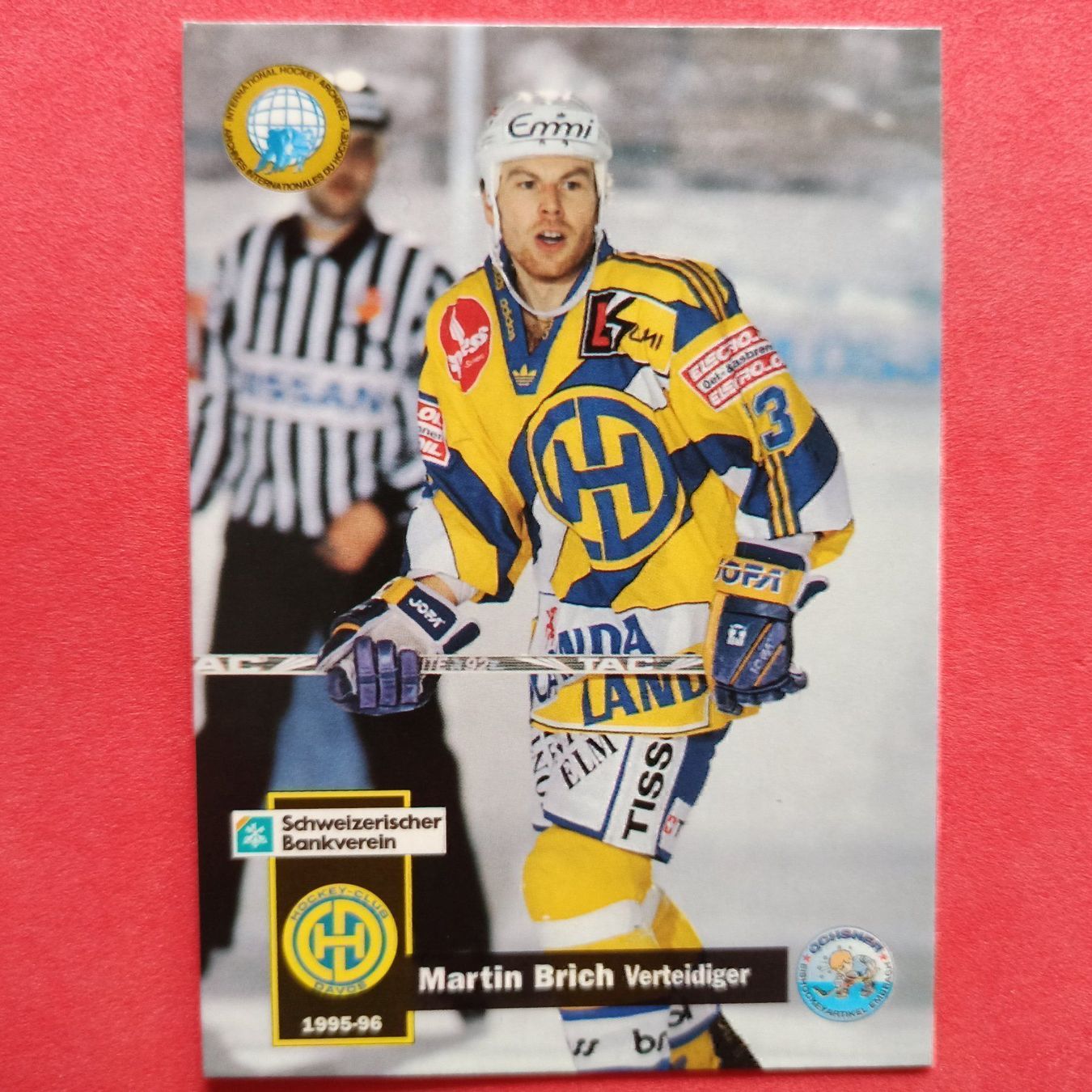 Sammelbilder & Trading cards: Martin Brich - HC DAVOS CARD - 1995/96 – Gebraucht aus Dübendorf von kb86_MOVIE