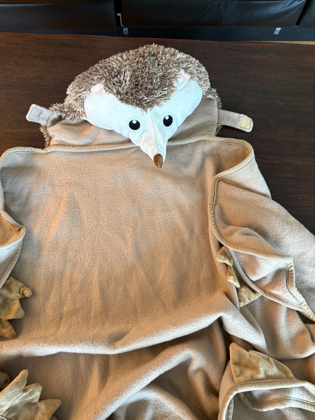 Coperte: Kuschelige Igel-Decke mit Kapuze, mit Igel Plüschtier – Usato da Liestal venduto da thomasbaltzer 1