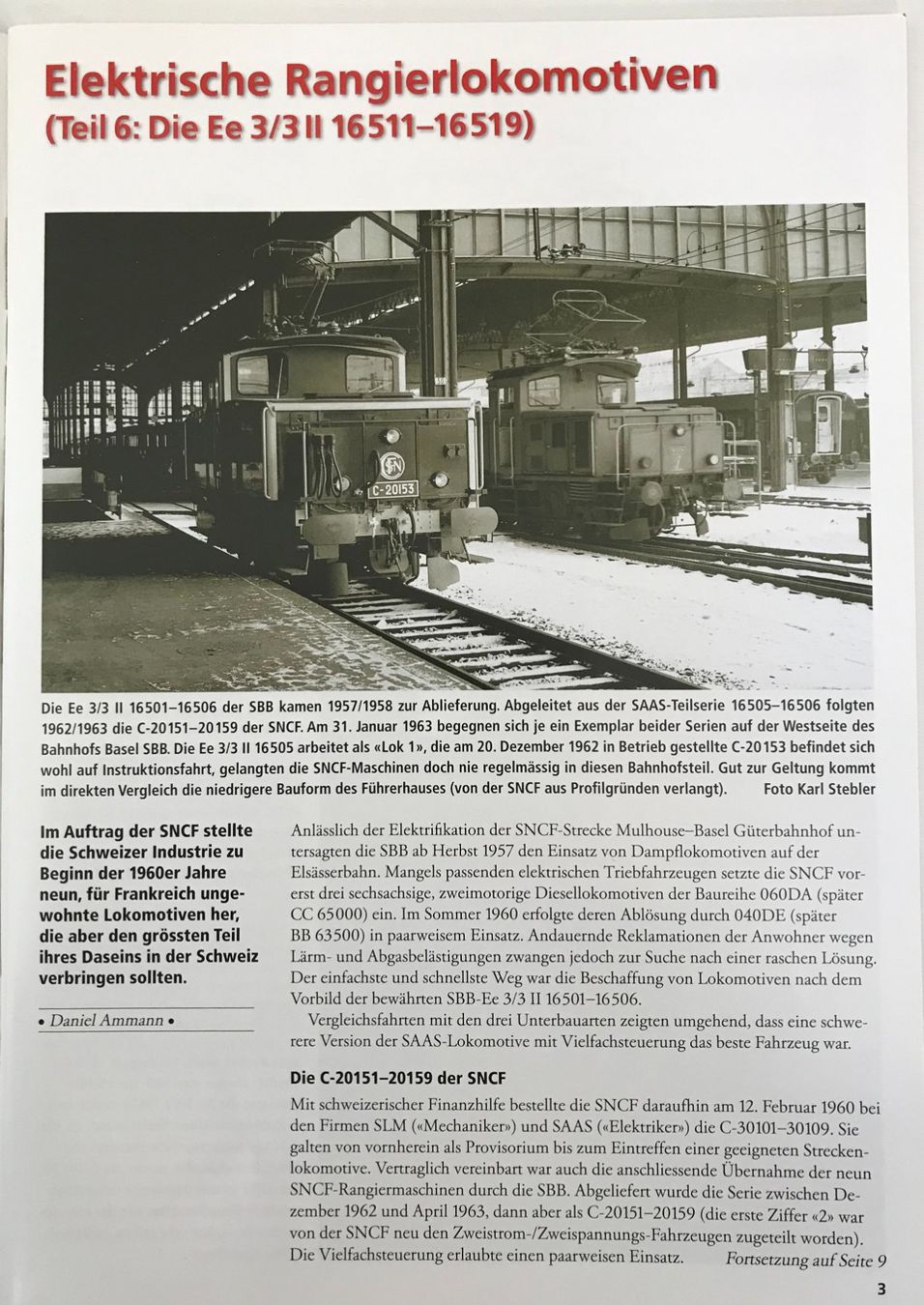 Riviste & Magazine: Semaphor, Klassiker der Eisenbahn, 57 Frühling 2018 – Usato da Köniz venduto da vasco013 2