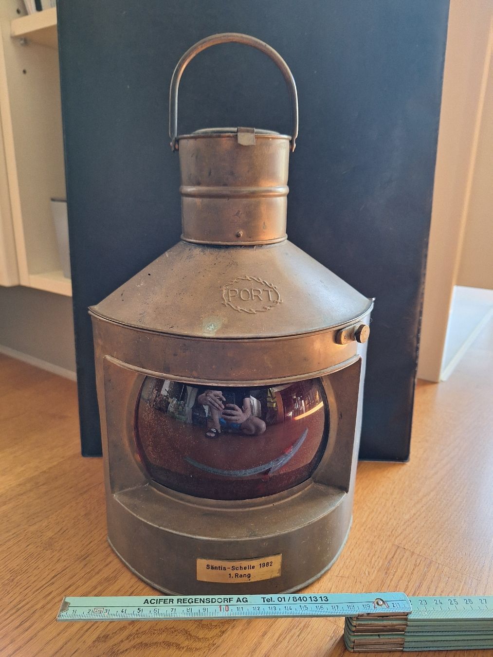 Lampade: Antike Schifflampe – Usato da Genolier venduto da Antoine30