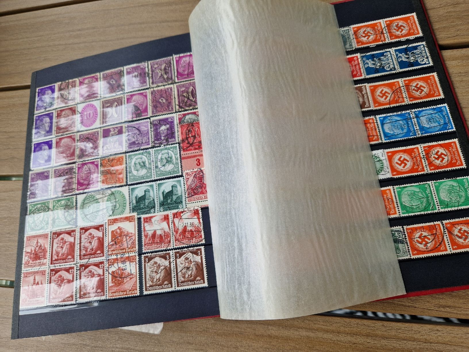 Tous les timbres: Zwei Alben Deutsches Reich Briefmarken – D'occasion à St. Gallen par Enrico_SG 6