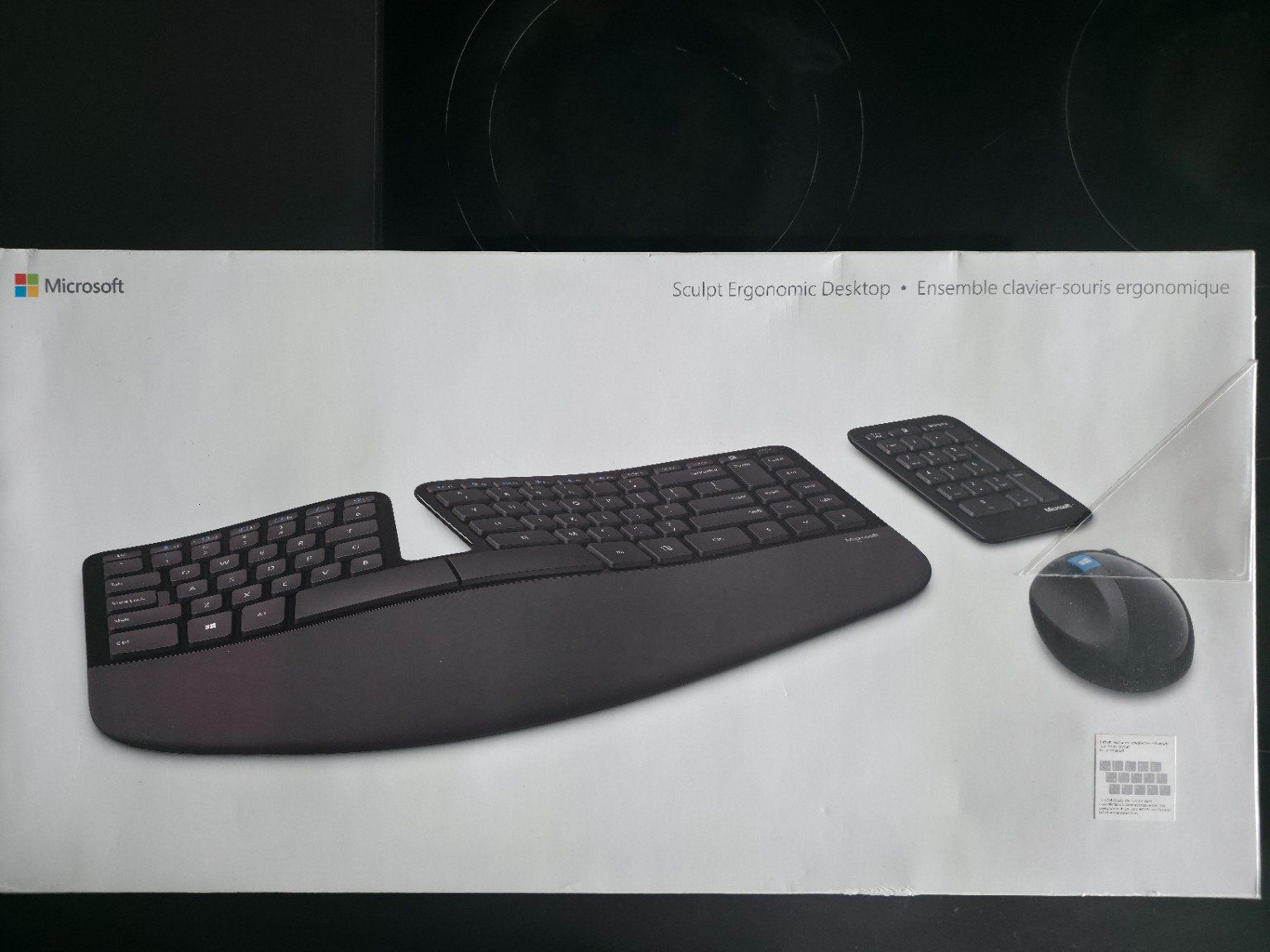 Microsoft Tastiere: Microsoft Sculpt Ergonomic Desktop CH-Layout neu OVP – Nuovo e nell'imballaggio originale da Dietlikon venduto da Bonamesa