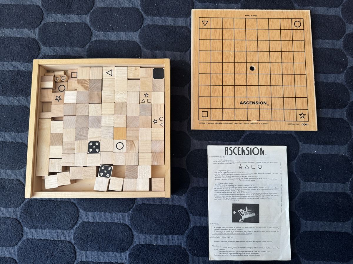 Spiele: Spiel Acension aus Holz – Gebraucht aus Basel von JGEBERS