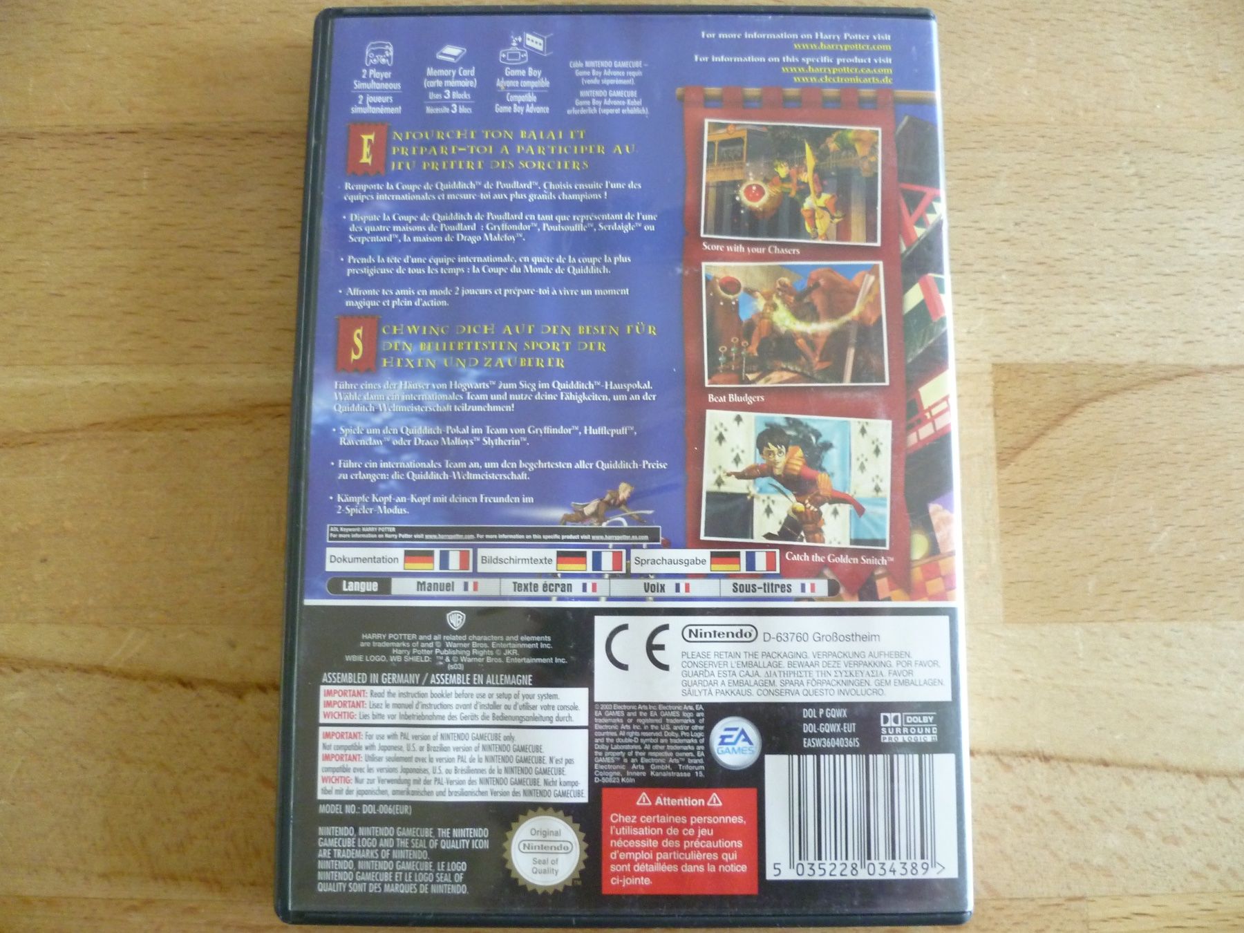 Nintendo Spiele: Harry Potter: Quidditch World Cup - Nintendo GameCube – Gebraucht aus Thalwil von  2