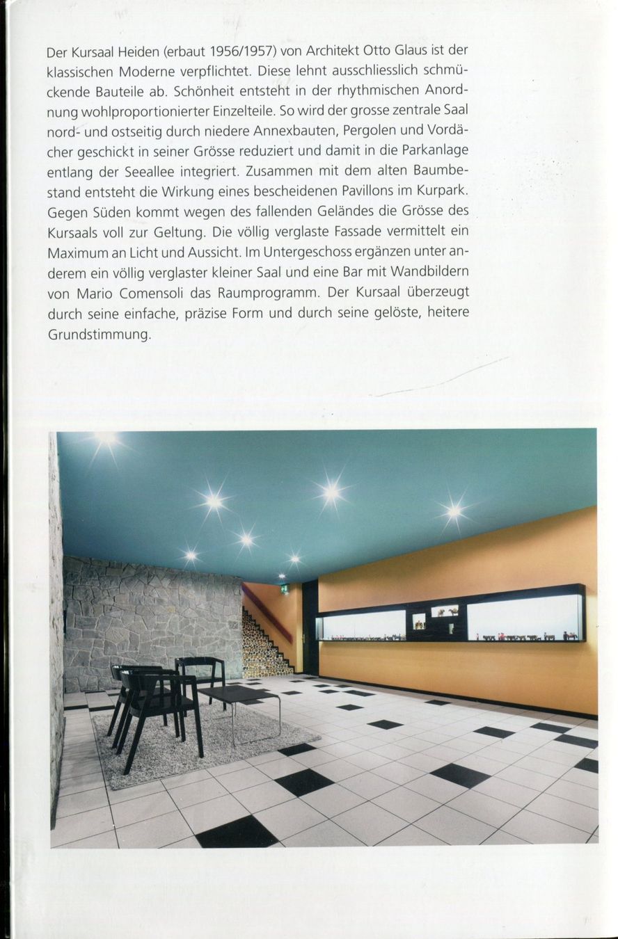 Libri: Heiden, Kursaal, Kunstführer – Usato da Aarau venduto da Elmaar41 1