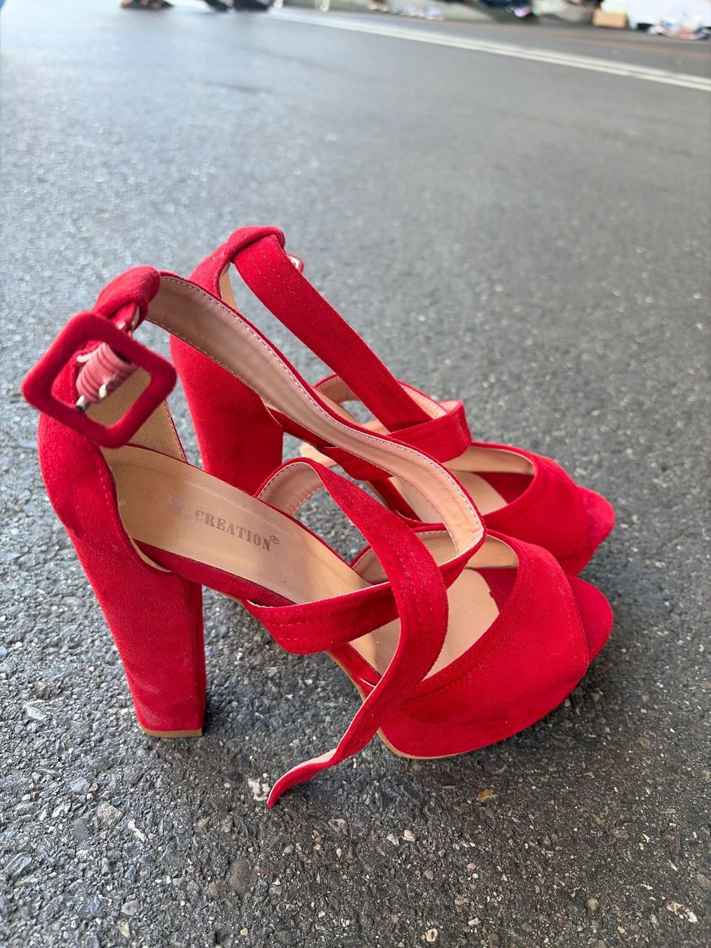 Chaussures femmes: rote Higheels gr. 40 – D'occasion à Bern par ntz_58f7 1