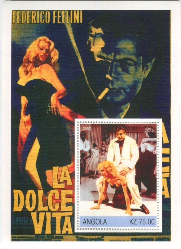 Tutti i francobolli: Block "La dolce vita". Angola. – Nuovo e nell'imballaggio originale da Basel venduto da Butsch5