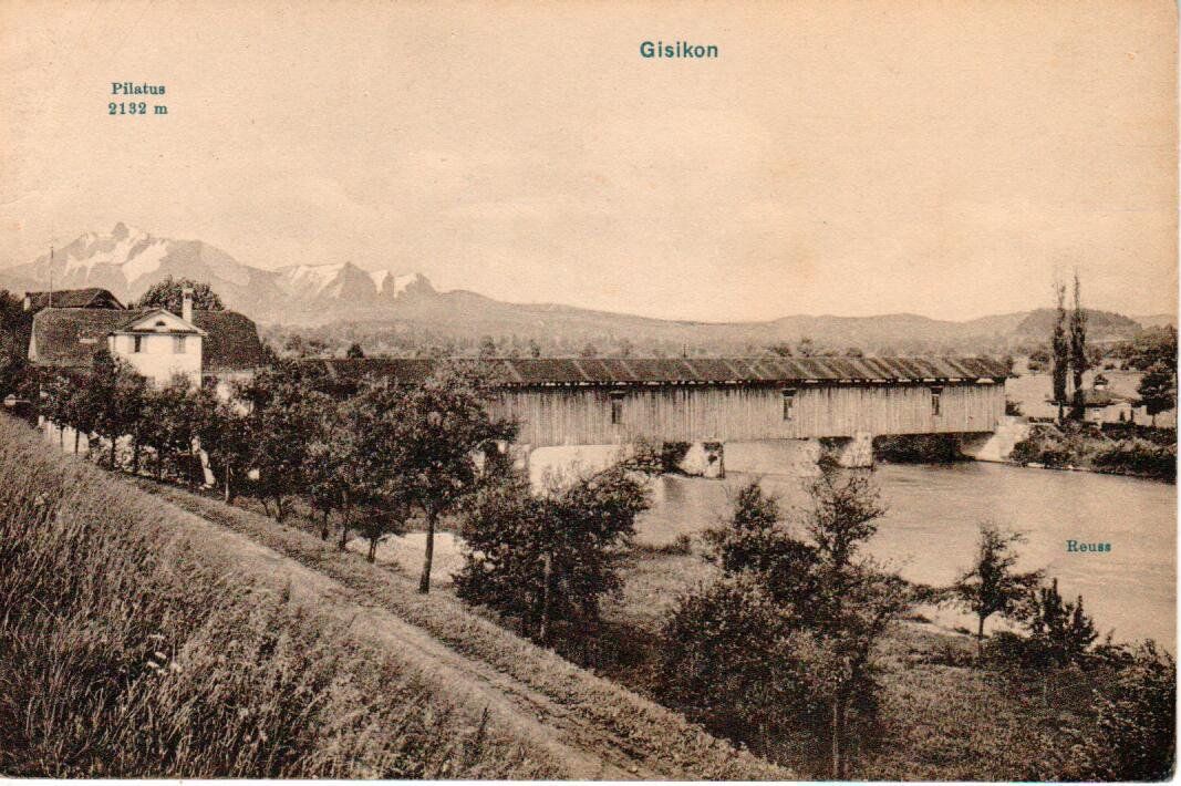 Cartes postales: Gisikon – D'occasion à Wolhusen par Curver9