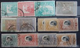 Rumänien Lot mit alten Werten V