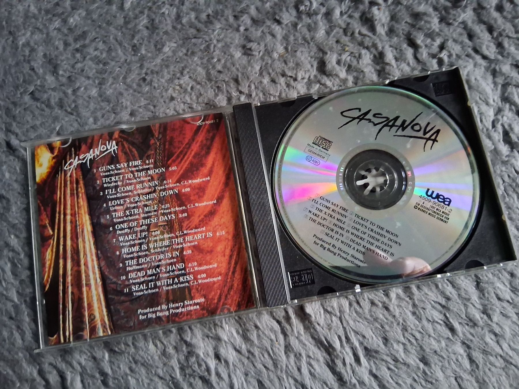 CD: CASANOVA     ONE NIGHT STAND       CD – Usato da Wetzikon ZH venduto da Ramones01 2
