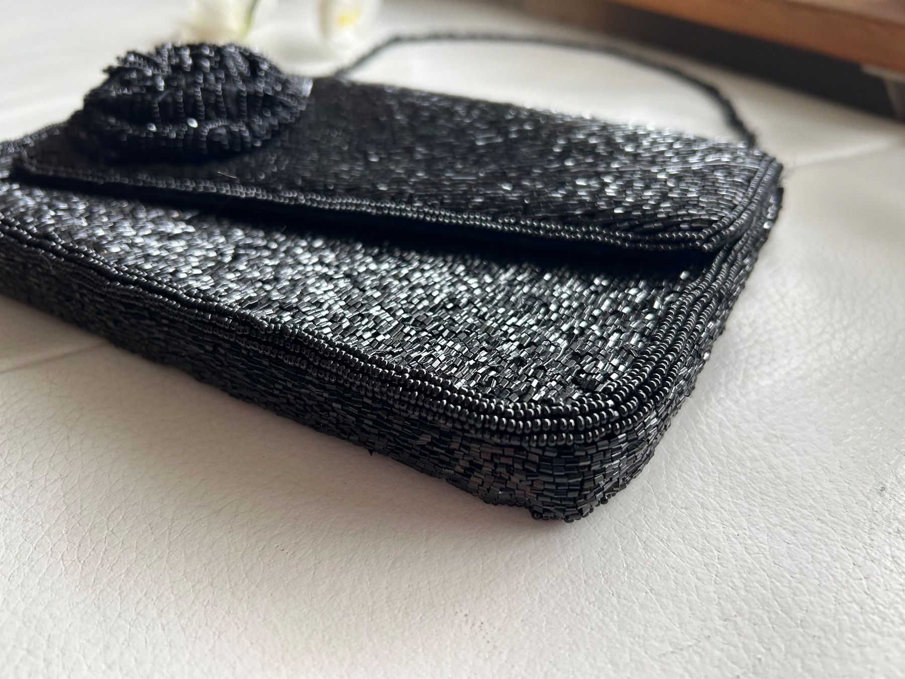 Borse da donna: Beaded black handbag – Usato da Rüschlikon venduto da Tey_sl 3