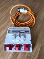 1 Stromverteiler, Baustromverteiler 3x220V+3x380V siehe Foto