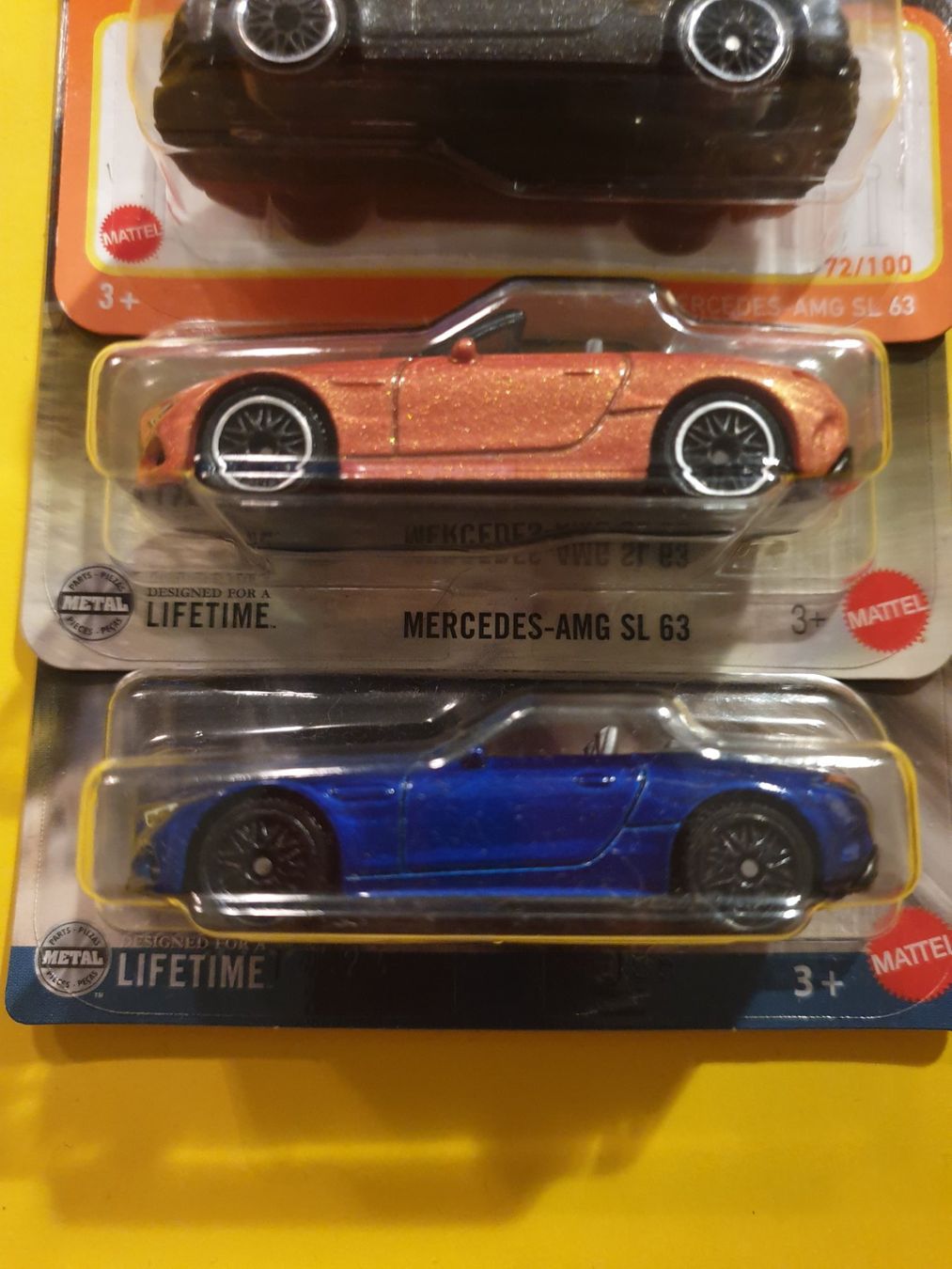 Hot Wheels Modellini d'auto: 3 x Matchbox MERCEDES-AMG SL 63 – Nuovo e nell'imballaggio originale da Oftringen venduto da Rotor 1