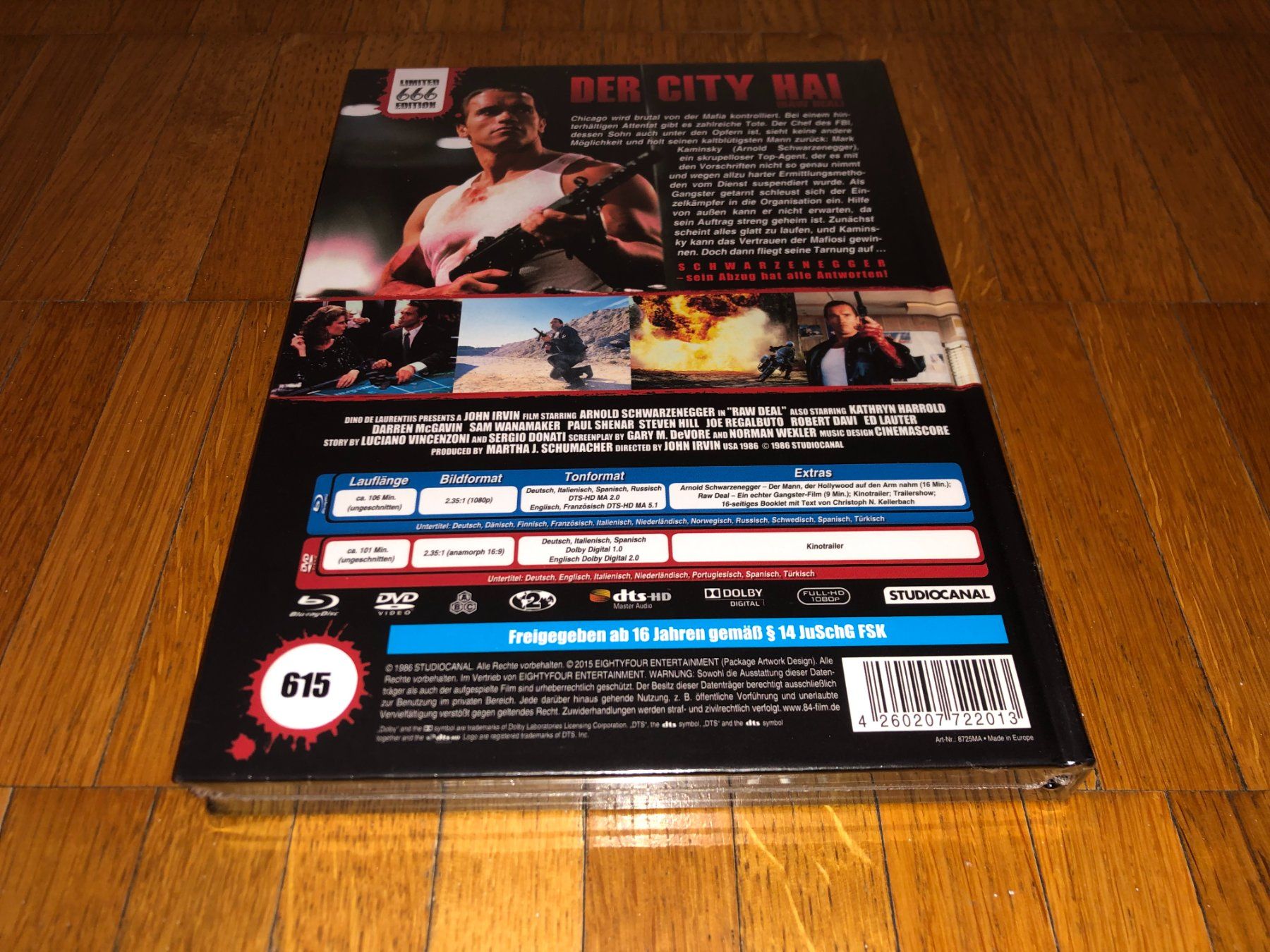 Tutti i DVDs: Der City Hai - Mediabook - A - UNCUT – Nuovo e nell'imballaggio originale da Basel venduto da havsok 1