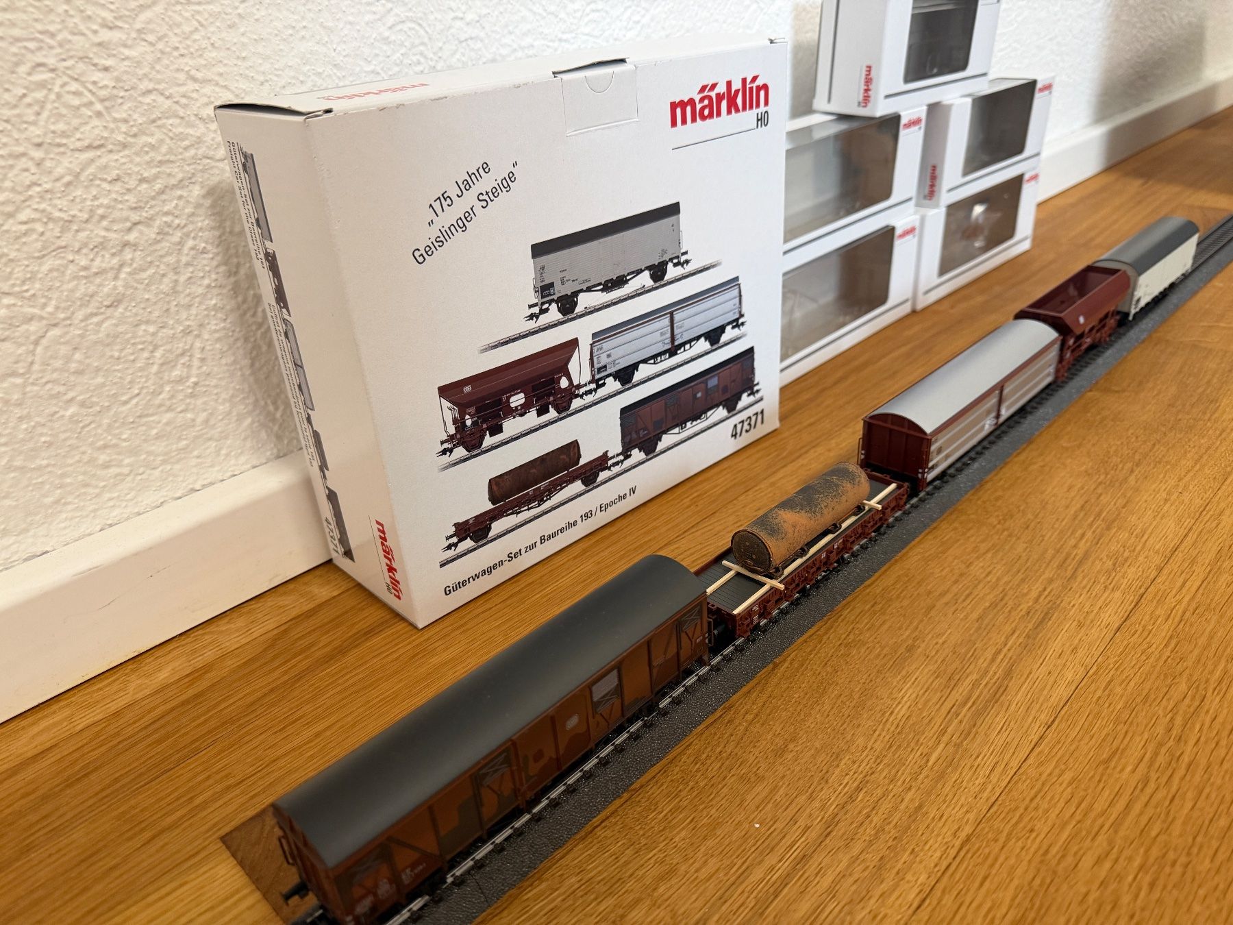 Märklin Modelleisenbahnen: Märklin 47371 Güterwagen-Set – Gebraucht aus hünenberg See von Dpch 1