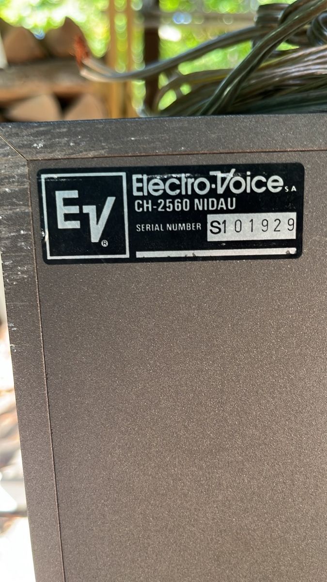 Electro-voice Casse acustiche: Vintage-Lautsprecher Electro Voice – Usato da Frauenfeld venduto da Ndovu 1