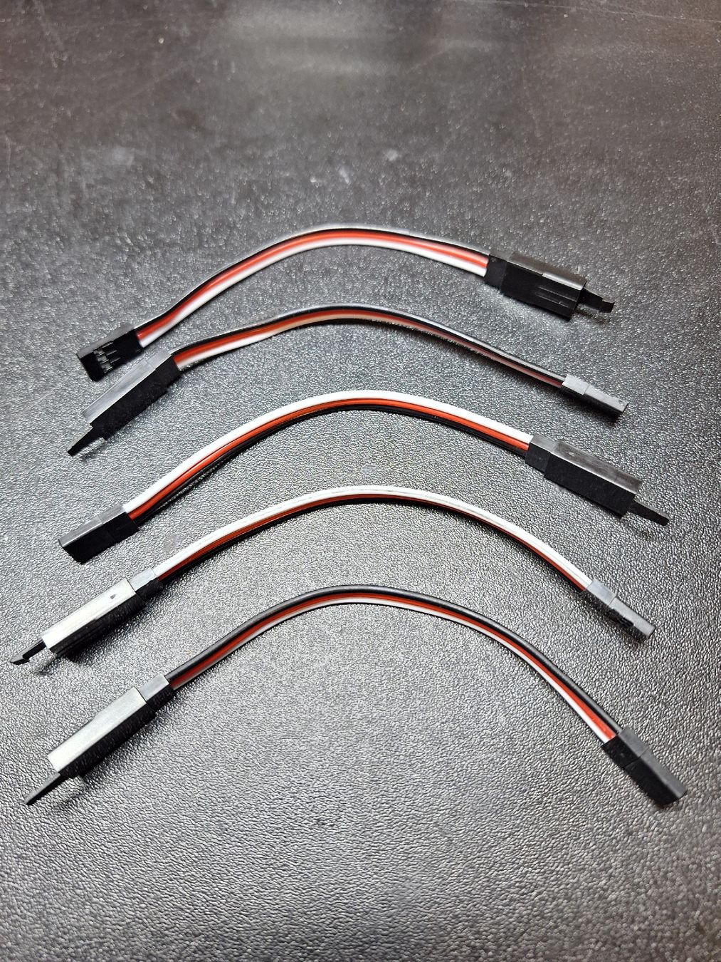 5x rallonges servos 20awg 100mm avec clip de sécurité (Neuf (Voir ...
