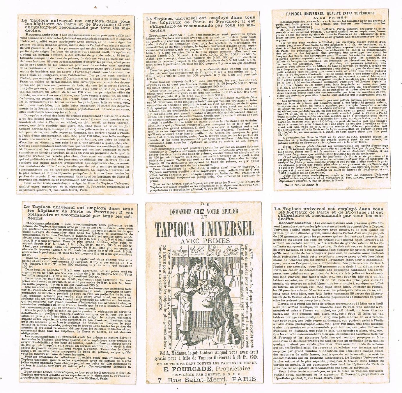Grafica & Litografie: Cartes publicitaires - Chromo – Usato da Genève venduto da edelweiss1900 7